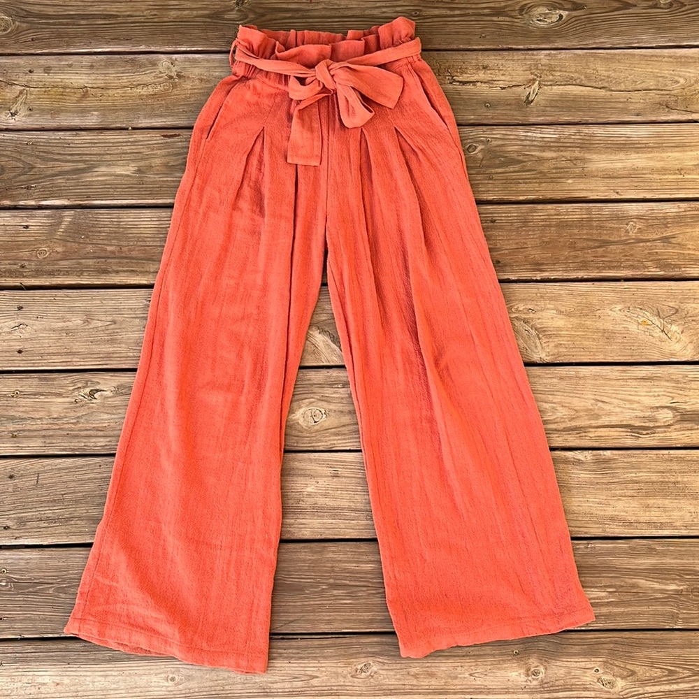 ❌SOLD❌Urban Outfitters // Bennie Paperbag Wide Leg🌛